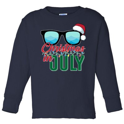 Christmas In July Toddler Long Sleeve Shirt