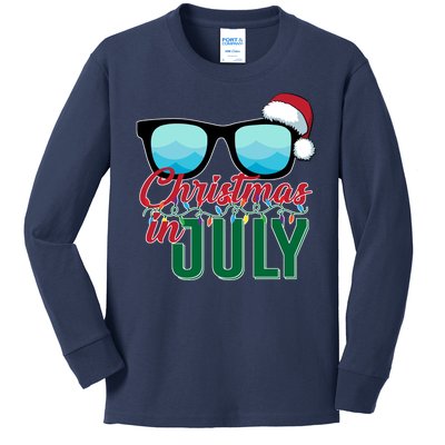 Christmas In July Kids Long Sleeve Shirt