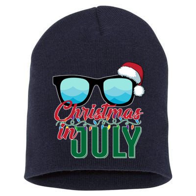 Christmas In July Short Acrylic Beanie