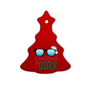 Christmas In July Ceramic Tree Ornament