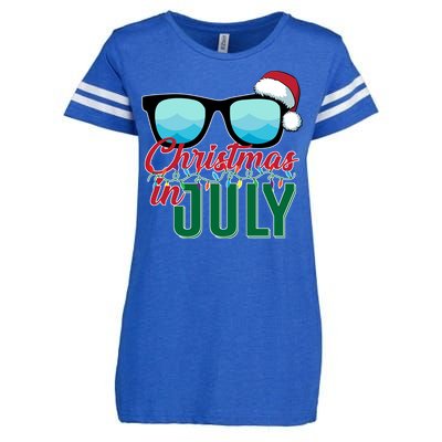 Christmas In July Enza Ladies Jersey Football T-Shirt