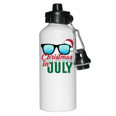 Christmas In July Aluminum Water Bottle