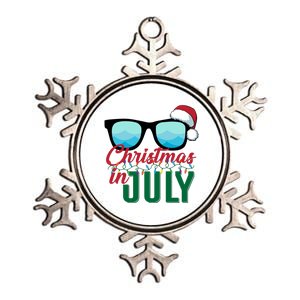 Christmas In July Metallic Star Ornament