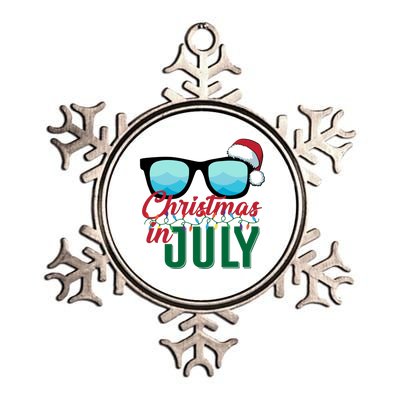 Christmas In July Metallic Star Ornament