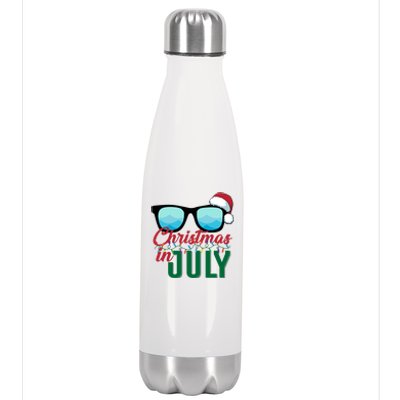 Christmas In July Stainless Steel Insulated Water Bottle