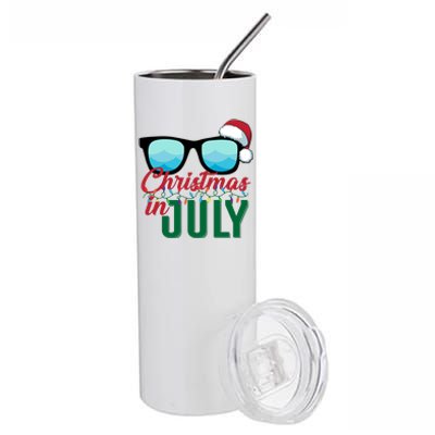 Christmas In July Stainless Steel Tumbler