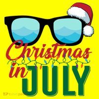 Christmas In July Kids T-Shirt