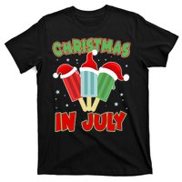 Christmas In July Festive Popsicles T-Shirt