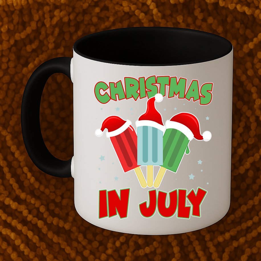 Christmas In July Festive Popsicles Mug