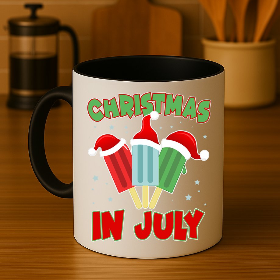 Christmas In July Festive Popsicles Mug