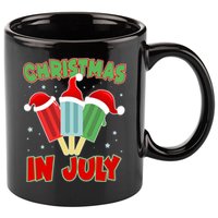 Christmas In July Festive Popsicles 11oz C Handle Ceramic Mug