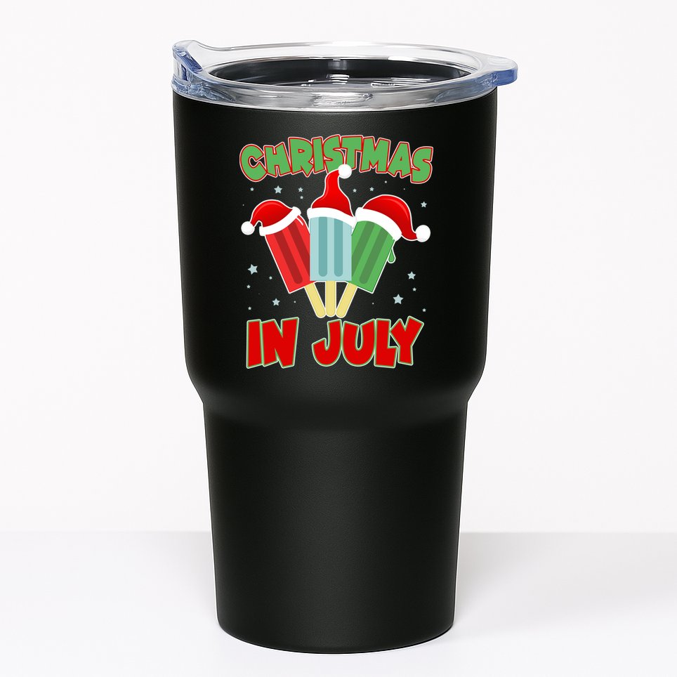 Christmas In July Festive Popsicles Tumbler