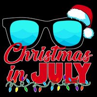 Christmas in July Santa Shades Impact Tech Backpack