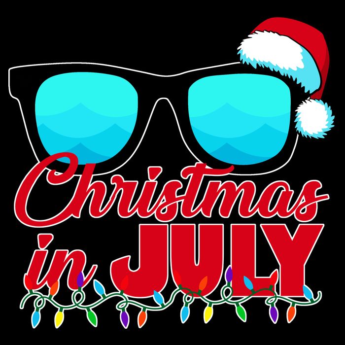 Christmas in July Santa Shades Impact Tech Backpack