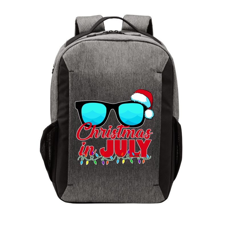 Christmas in July Santa Shades Vector Backpack