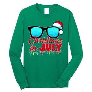 Christmas in July Santa Shades Long Sleeve Shirt