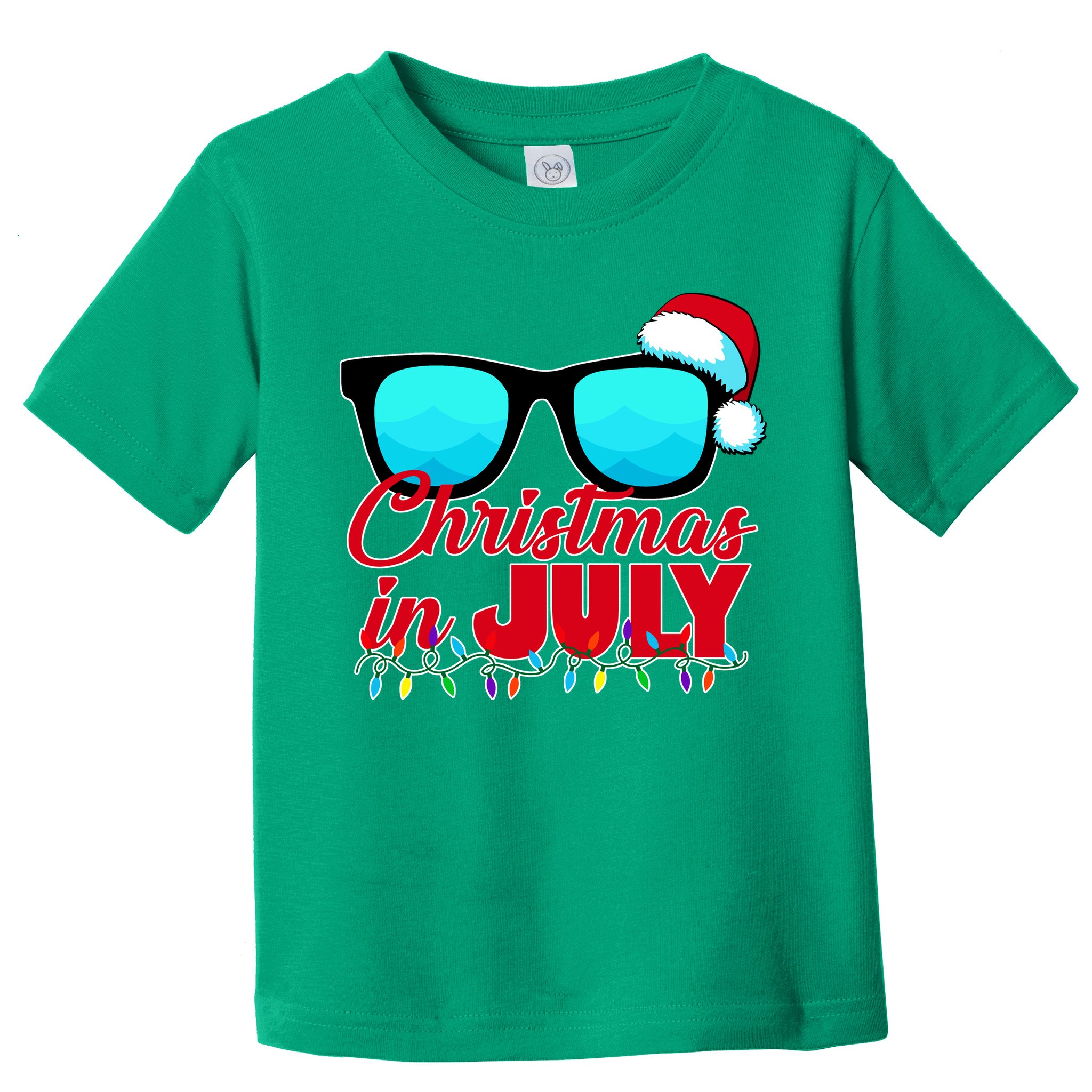Christmas in July Santa Shades Toddler T-Shirt