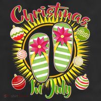 Christmas In July Summer Flip Flops 11oz C Handle Ceramic Mug