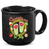 Christmas In July Summer Flip Flops 15oz Campfire Ceramic Mug