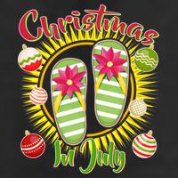 Christmas In July Summer Flip Flops 15oz Campfire Ceramic Mug