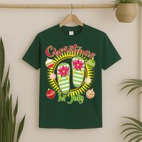 Christmas In July Summer Flip Flops T-Shirt