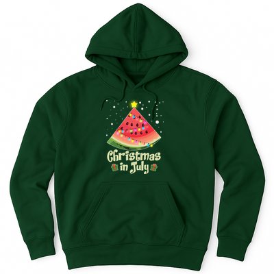 Christmas In July Watermellon Tree Hoodie