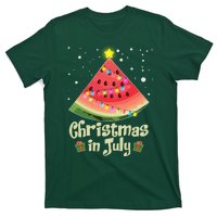 Christmas In July Watermellon Tree T-Shirt