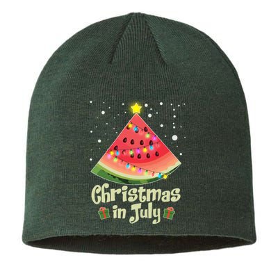 Christmas In July Watermellon Tree Sustainable Beanie