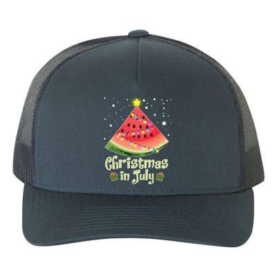 Christmas In July Watermellon Tree Yupoong Adult 5-Panel Trucker Hat