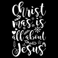 Christmas Is All About Jesus Drawstring Bag