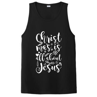 Christmas Is All About Jesus PosiCharge Competitor Tank