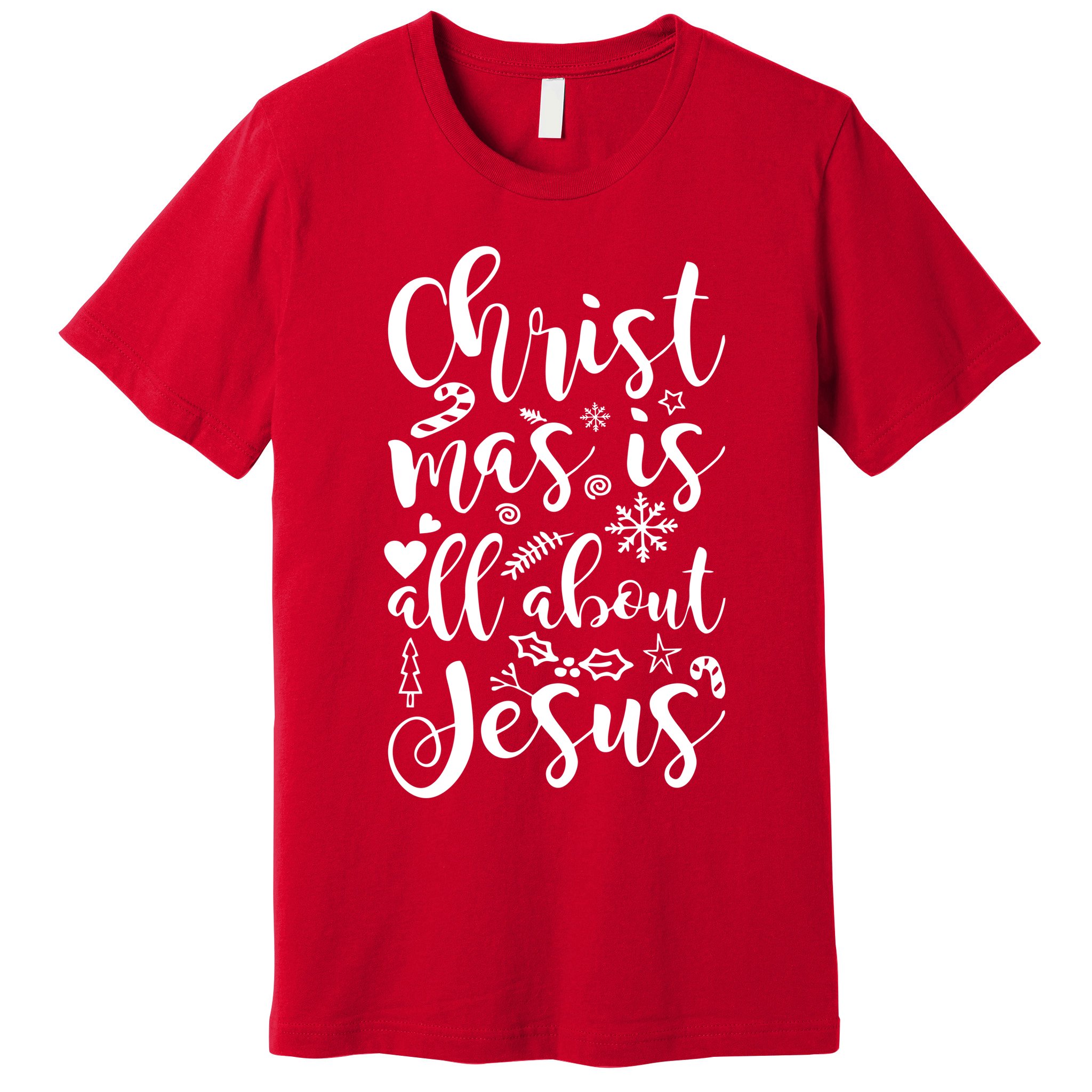 Christmas Is All About Jesus Premium T-Shirt