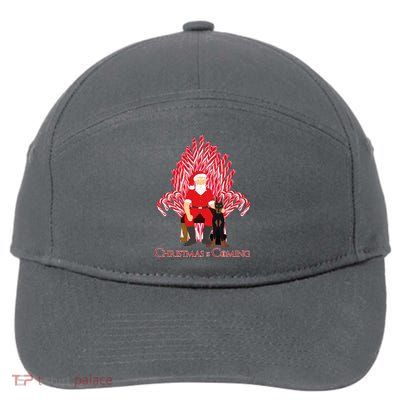Christmas Is Coming  7-Panel Snapback Hat