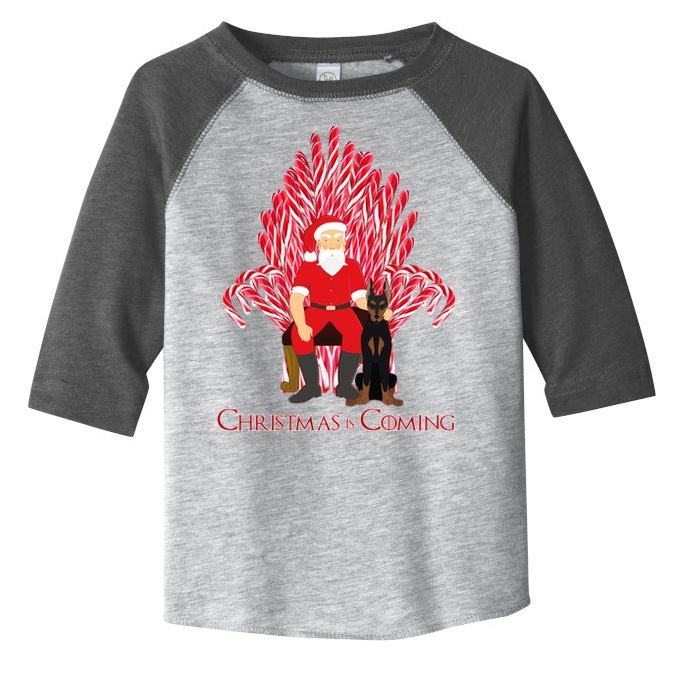Christmas Is Coming  Toddler Fine Jersey T-Shirt
