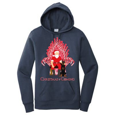 Christmas Is Coming  Women's Pullover Hoodie