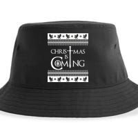 Christmas Is Coming Ugly Sustainable Bucket Hat