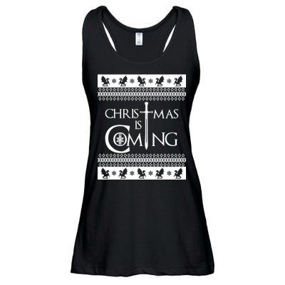 Christmas Is Coming Ugly Ladies Essential Flowy Tank