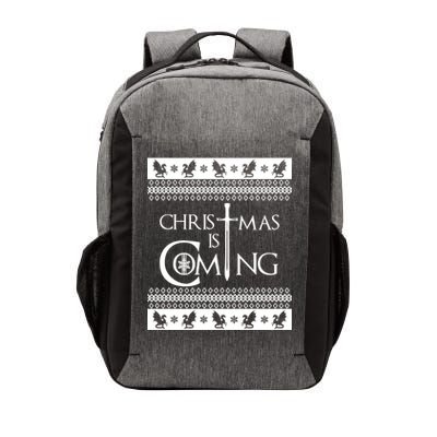 Christmas Is Coming Ugly Vector Backpack