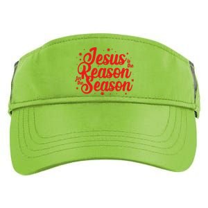 Christmas Jesus Is The Reason For The Season Adult Drive Performance Visor