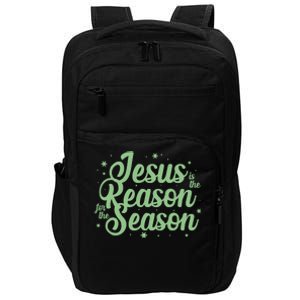 Christmas Jesus Is The Reason For The Season Impact Tech Backpack