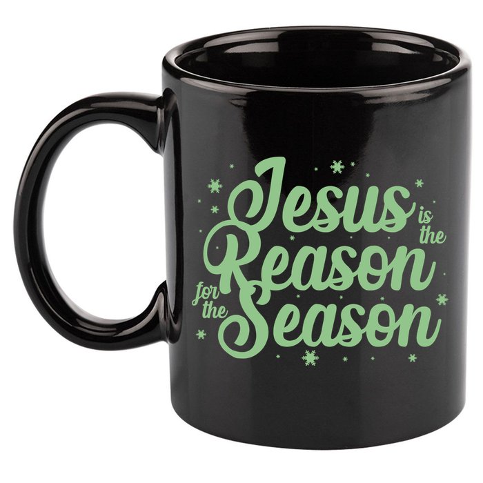 Christmas Jesus Is The Reason For The Season 11oz C Handle Ceramic Mug