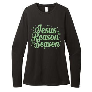 Christmas Jesus Is The Reason For The Season Womens CVC Long Sleeve Shirt