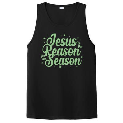 Christmas Jesus Is The Reason For The Season PosiCharge Competitor Tank