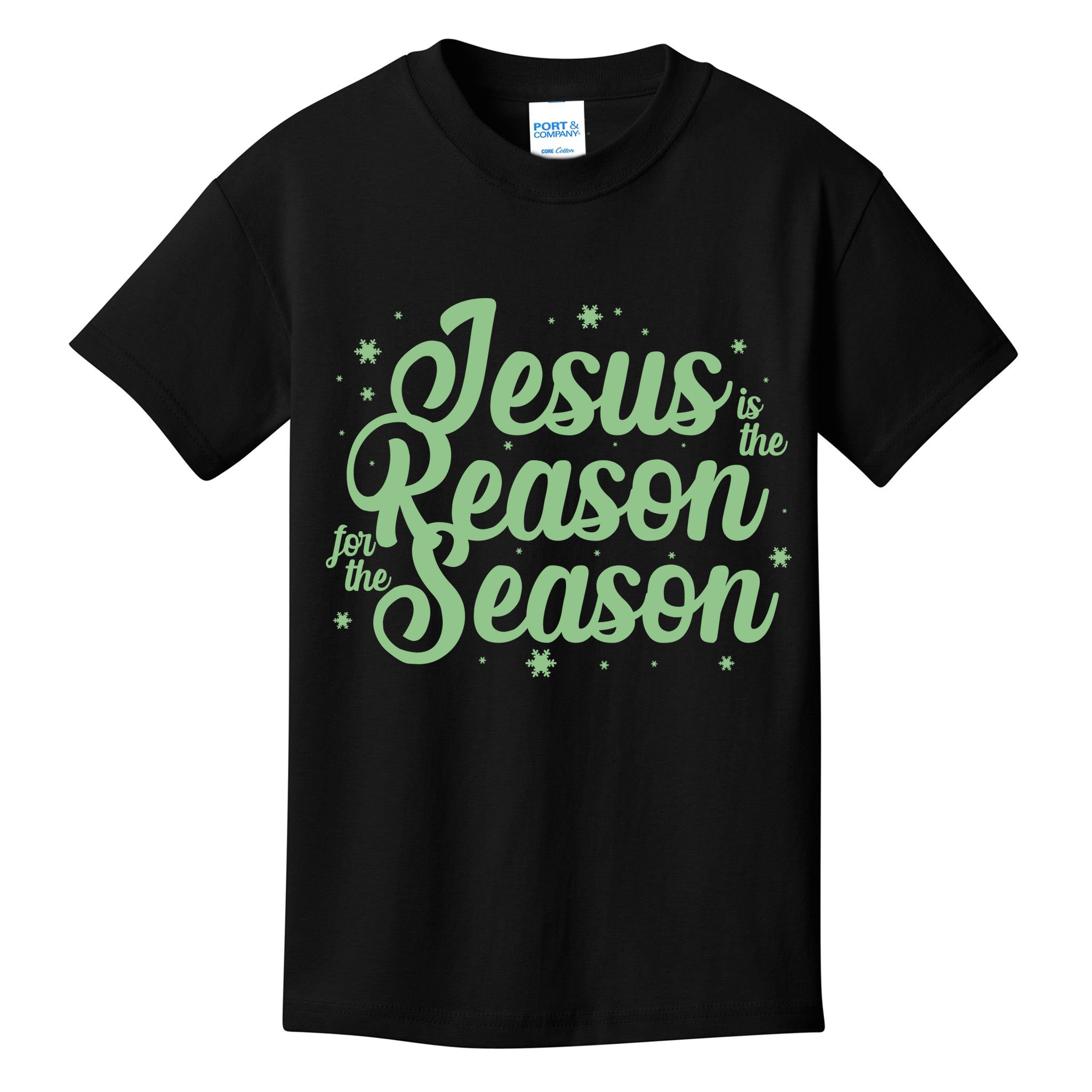 Christmas Jesus Is The Reason For The Season Kids T-Shirt