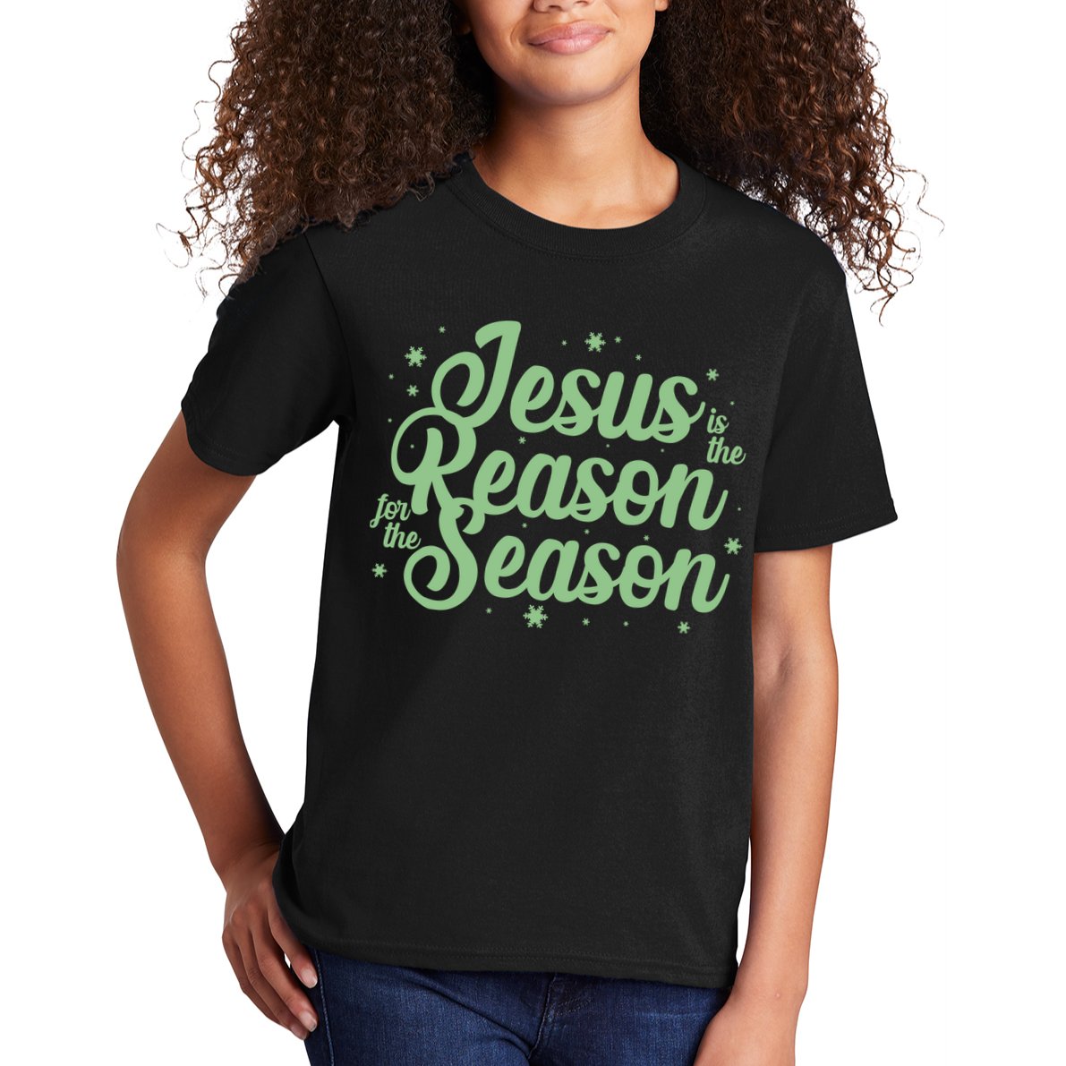 Christmas Jesus Is The Reason For The Season Kids T-Shirt