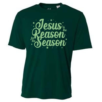 Christmas Jesus Is The Reason For The Season Cooling Performance Crew T-Shirt