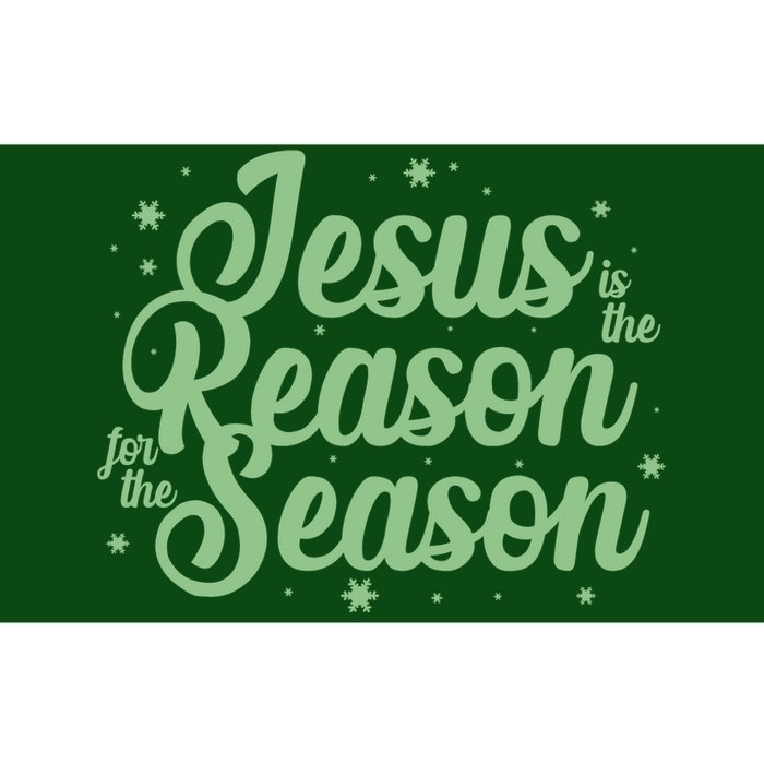 Christmas Jesus Is The Reason For The Season Bumper Sticker