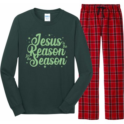 Christmas Jesus Is The Reason For The Season Long Sleeve Pajama Set