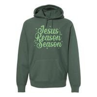 Christmas Jesus Is The Reason For The Season Premium Hoodie