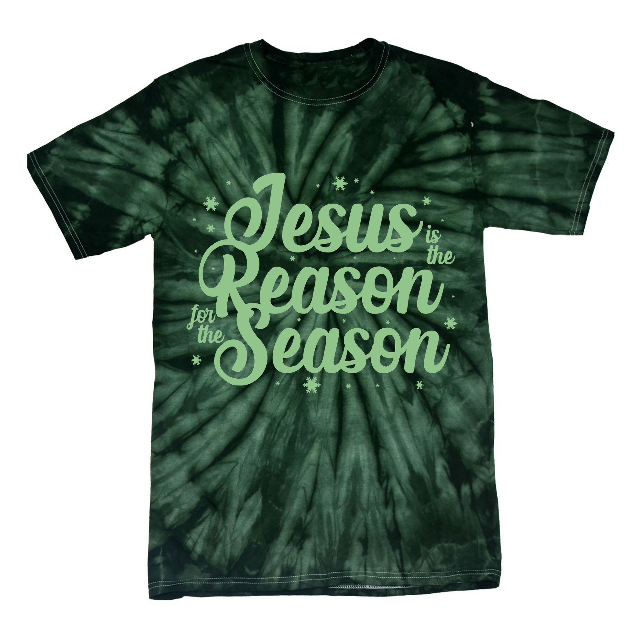 Christmas Jesus Is The Reason For The Season Tie-Dye T-Shirt